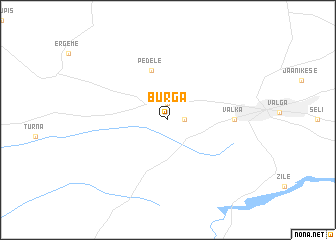 map of Burga