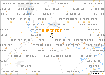 map of Burgberg