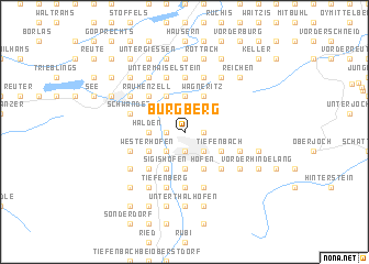 map of Burgberg