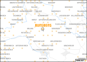 map of Burgberg