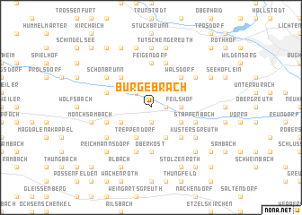 map of Burgebrach