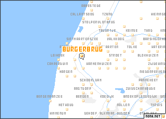 map of Burgerbrug