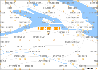 map of Bürgermoos