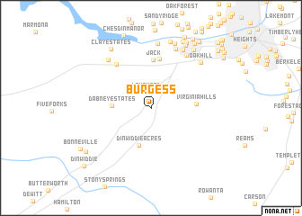 map of Burgess