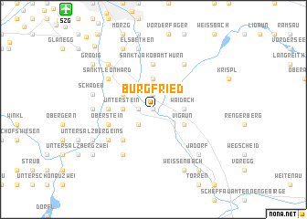 map of Burgfried