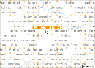 map of Burggrafenried