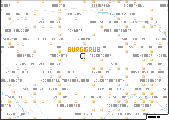 map of Burggrub
