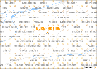 map of Burgharting