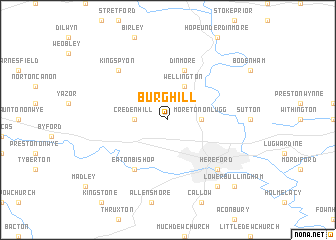 map of Burghill