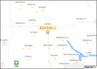 map of Burghill