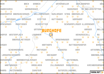 map of Bürghöfe