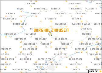 map of Burgholzhausen