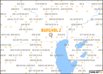 map of Burgholz