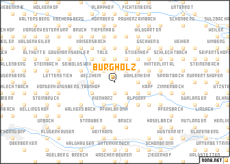 map of Burgholz