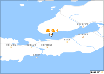 map of Burgh