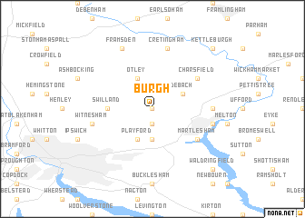 map of Burgh