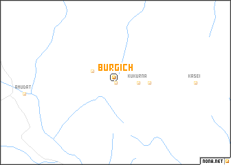 map of Burgich