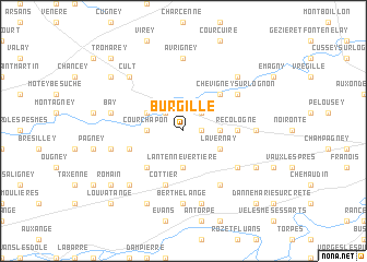 map of Burgille