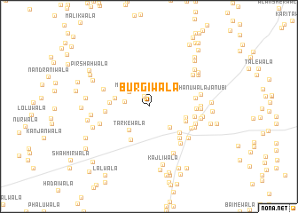 map of Burgiwāla