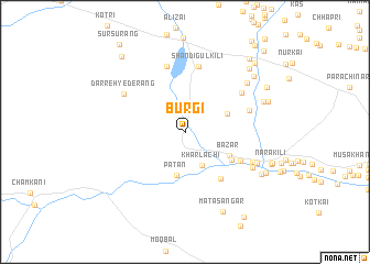 map of Burgi