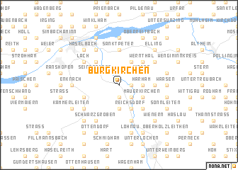 map of Burgkirchen