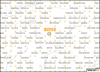 map of Burgo