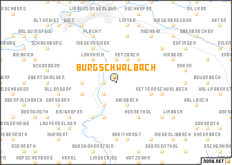 map of Burgschwalbach