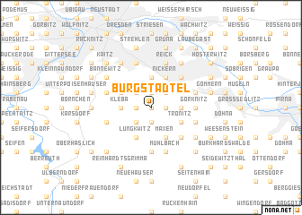 map of Burgstädtel