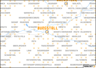 map of Burgstall