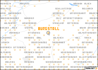 map of Burgstall