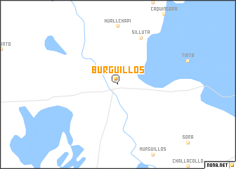 map of Burguillos