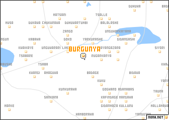 map of Burgunya