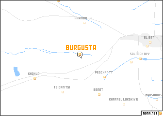 map of Burgusta