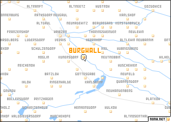 map of Burgwall