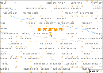 map of Burgwindheim