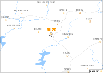 map of Burg