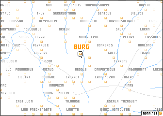 map of Burg