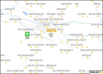 map of Burg