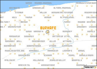 map of Burhafe