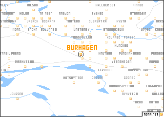 map of Burhagen