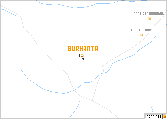 map of Burhanta