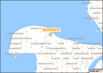 map of Burhave