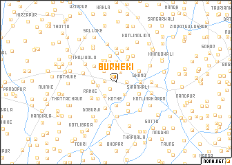 map of Burheki