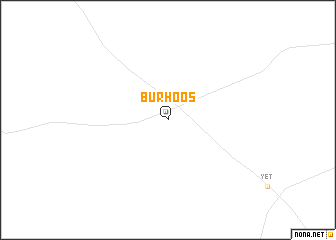 map of Bur Hoos