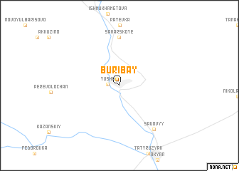 map of Buribay
