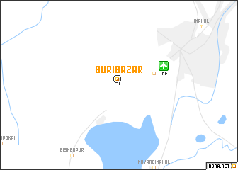 map of Buri Bāzār