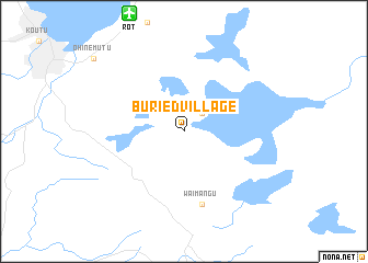 map of Buried Village