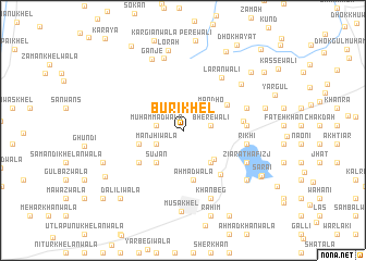 map of Buri Khel