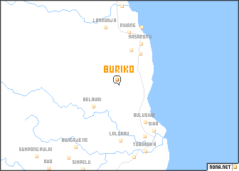 map of Buriko