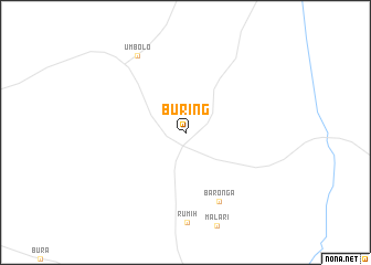 map of Buring